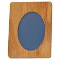 701-Oval Oak Frame