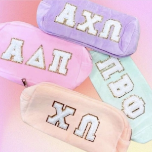 Sorority Makeup Bag