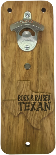 Bottle Opener - Born Texan