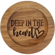 Round Coaster Deep in the Heart