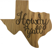 Texas Magnet Howdy Ya'Ll