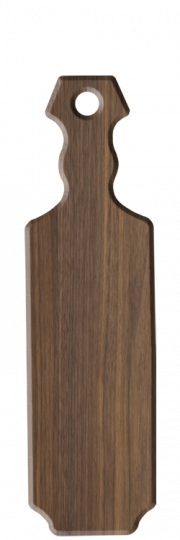 Greek Paddle | Large Walnut Mini Greek Paddle 305L-WAL | Paddle Tramps
