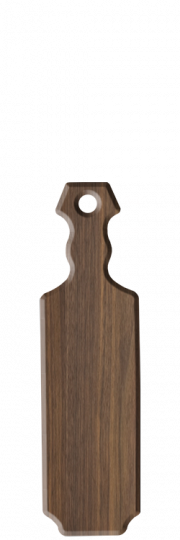 Greek Paddle | Small Walnut Mini Greek Paddle 305S-WAL | Paddle Tramps