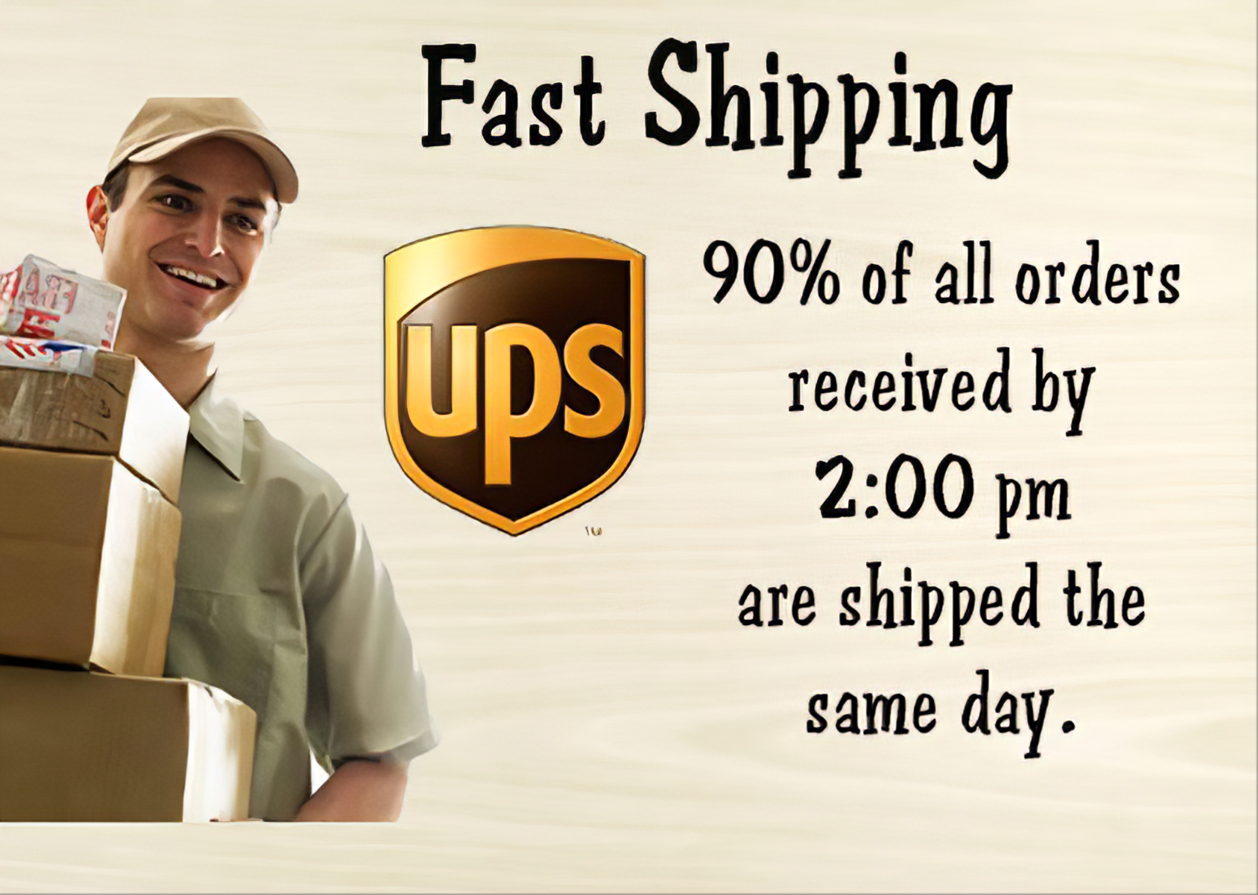 Fast Shipping