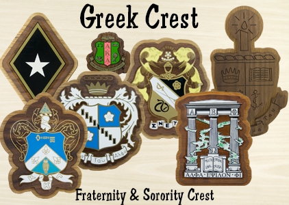 Greek Fraternity Sorority Crest
