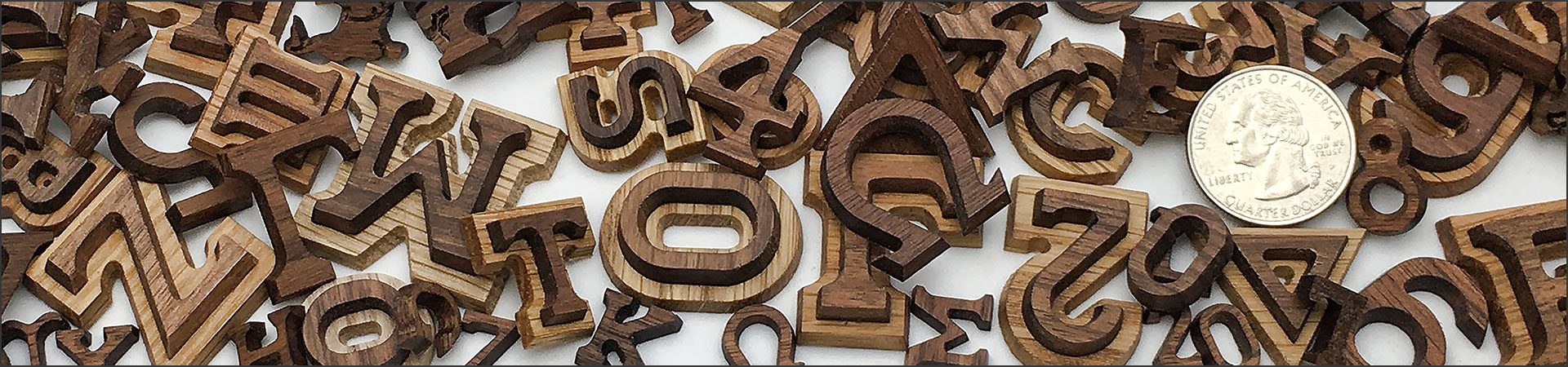 wooden letters