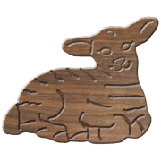 Lamb Reclining Mini Symbol