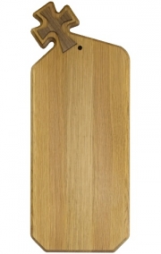 Greek Paddle | Special Shaped Large Paddle 410-Oak | Paddle Tramps