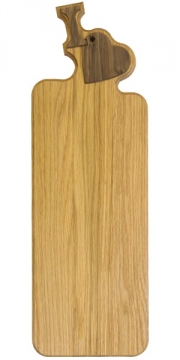 Greek Paddle | Special Shaped Little Giant Paddle 424-Oak | Paddle Tramps