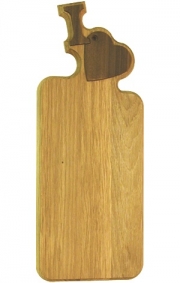 Greek Paddle | Special Shaped Large Paddle 425-Oak | Paddle Tramps