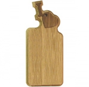 Greek Paddle | Special Shaped Small Paddle 426-Oak | Paddle Tramps