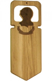 Greek Paddle | Special Shaped Large Paddle 440-Oak | Paddle Tramps