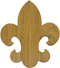 Greek Plaques | Fleur De Lis Symbol Plaque | Paddle Tramps