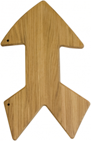 Greek Plaques | Arrow Symbol Plaque | Paddle Tramps