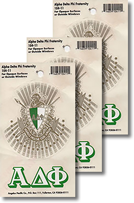 Alpha Delta Phi Decals
