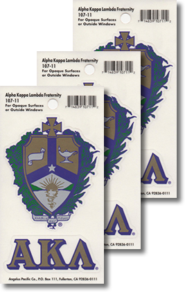 Alpha Kappa Lambda Decals
