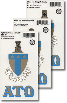 Alpha Tau Omega Decals
