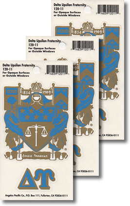 Delta Upsilon Decals