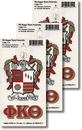 Phi Kappa Theta Decals