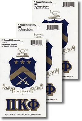 Pi kappa alpha decal deals