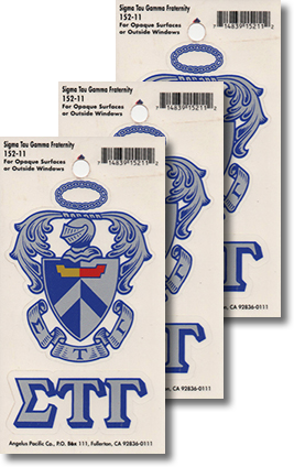 Sigma Tau Gamma Decals