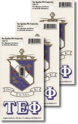 Tau Epsilon Phi Decals