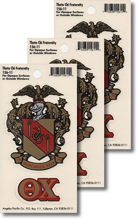 Theta Chi Decals