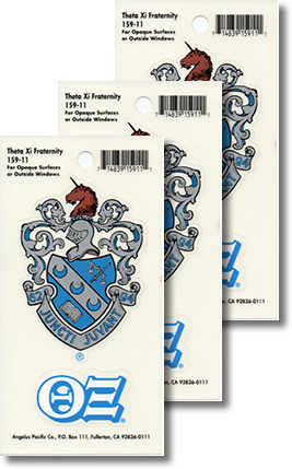 Theta Xi Decals