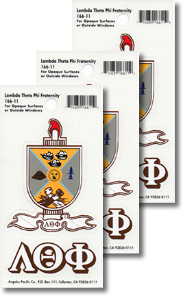 Lambda Theta Phi Decals