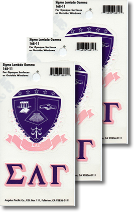 Sigma Lambda Gamma Decals