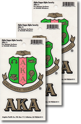 Alpha Kappa Alpha Decals