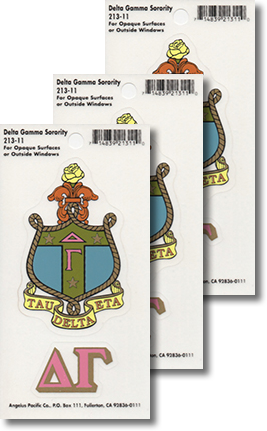 Delta Gamma Decals