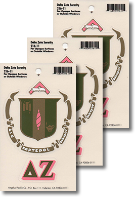Delta Zeta Decals