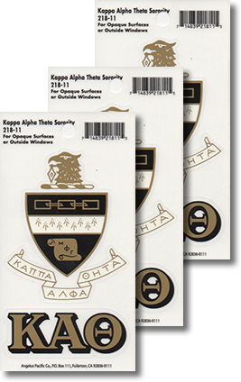Kappa Alpha Theta Decals