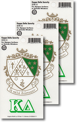 Kappa Delta Decals