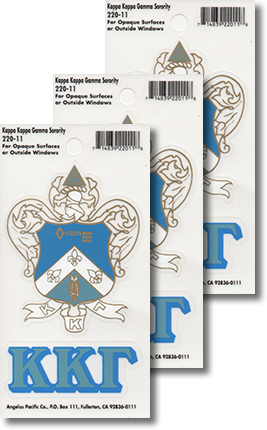 Kappa Kappa Gamma Decals