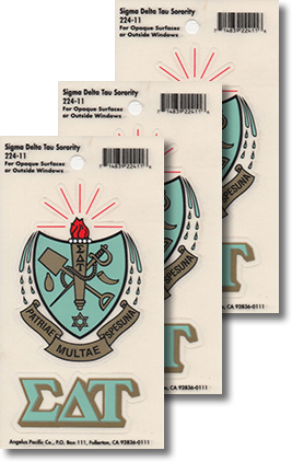 Sigma Delta Tau Decals