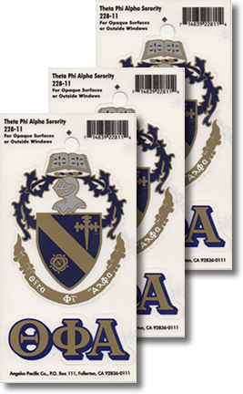 Theta Phi Alpha Decals