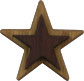 7/8" Double Raised Star