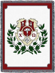 Chi Omega Afghan