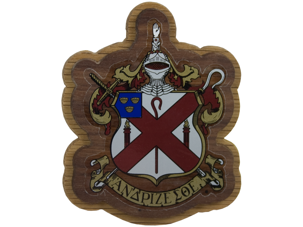 Alpha Chi Rho Decal Background | Fraternity Crest