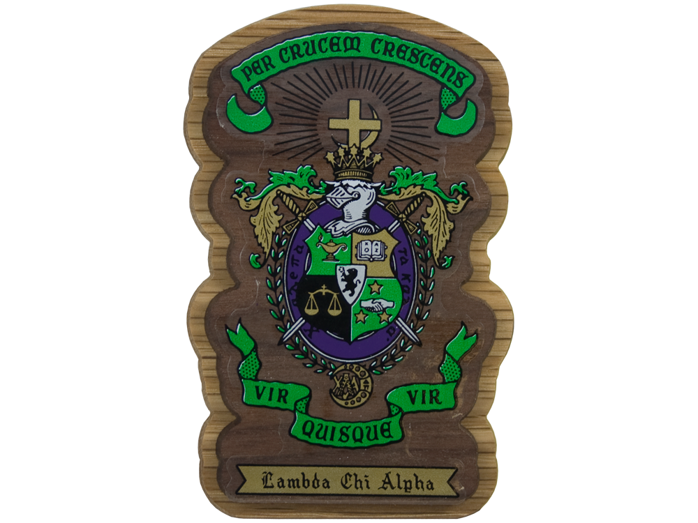 Lambda Chi Alpha Decal Background Fraternity Crest