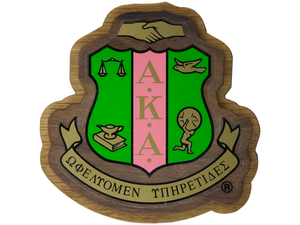 Alpha Kappa Alpha Decal Background | Sorority Crest