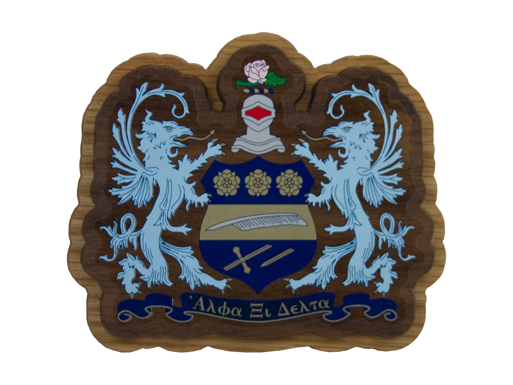 Alpha Xi Delta Decal Background Sorority Crest