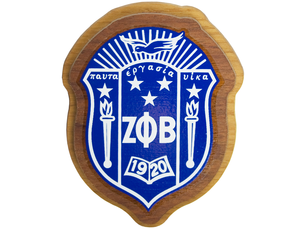 Zeta Phi Beta Decal Background | Sorority Crest