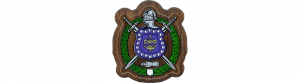 Omega Psi Phi Mini Decal Background