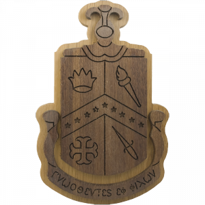 Alpha Delta Gamma Carved Background