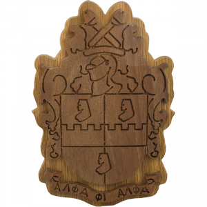 Alpha Phi Alpha Carved Background