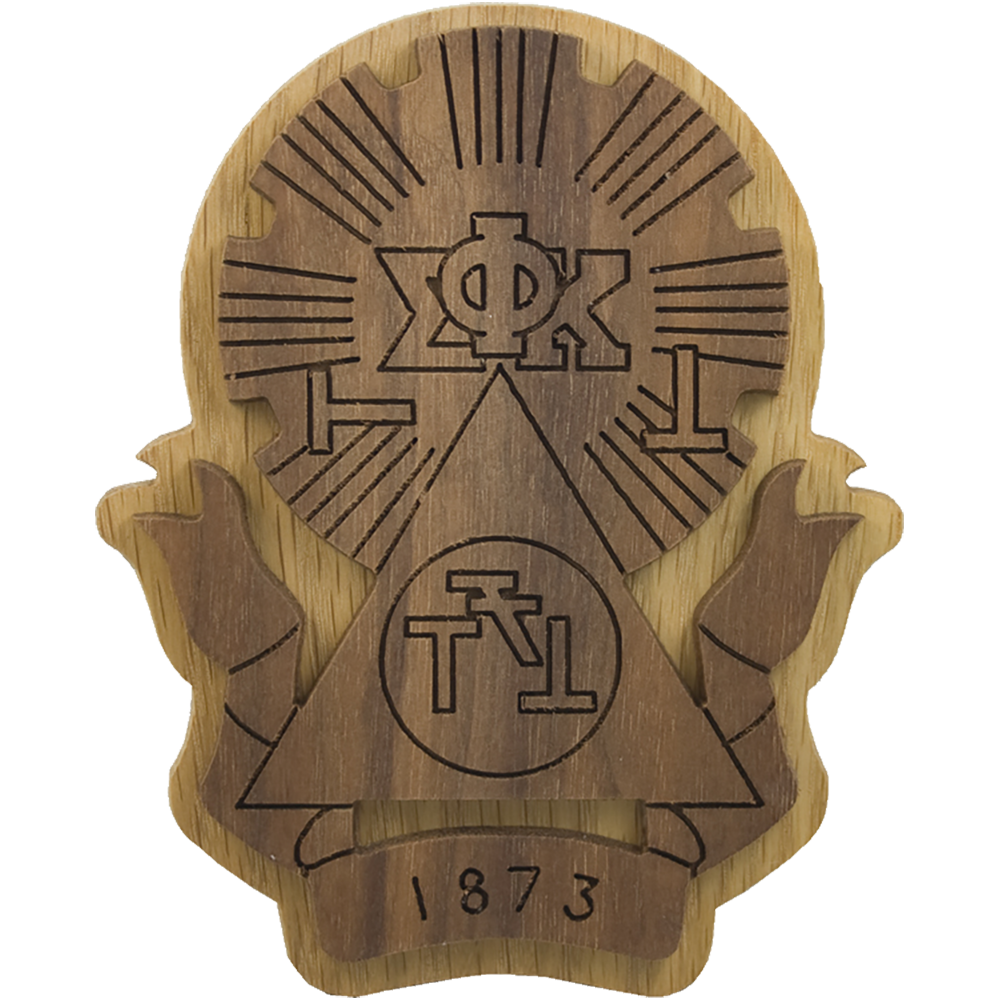 Phi Sigma Kappa Carved Background Fraternity Crest phi-sigma-kappa-carved-background-fraternity-crest