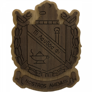 Pi Lambda Phi Carved Background